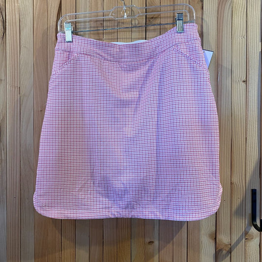 Peter Millar Active Skort, Pink Check, M