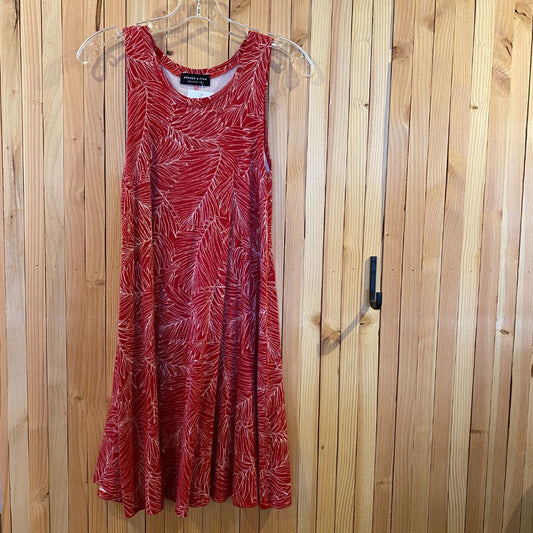 Always a line Tank Dress, Red, S